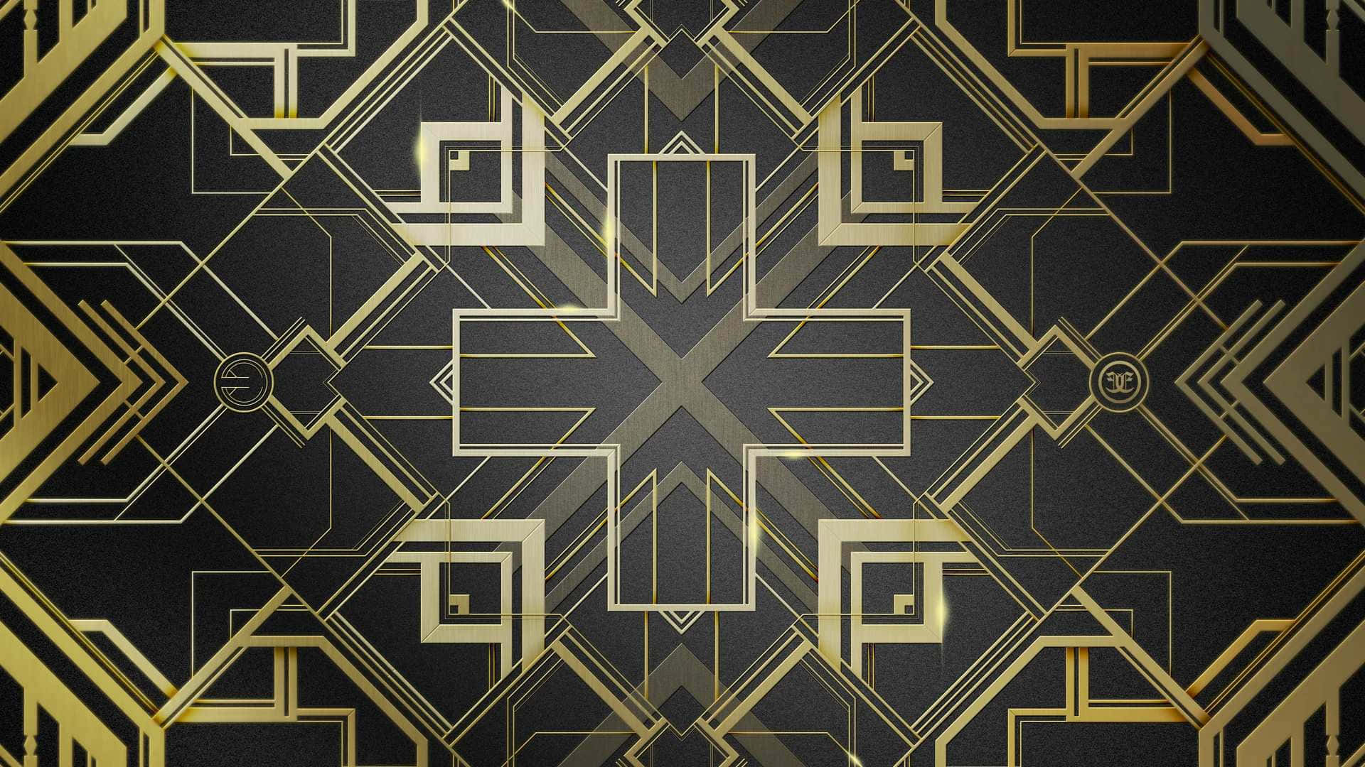 Art Deco Design Gatsby Era Wallpaper