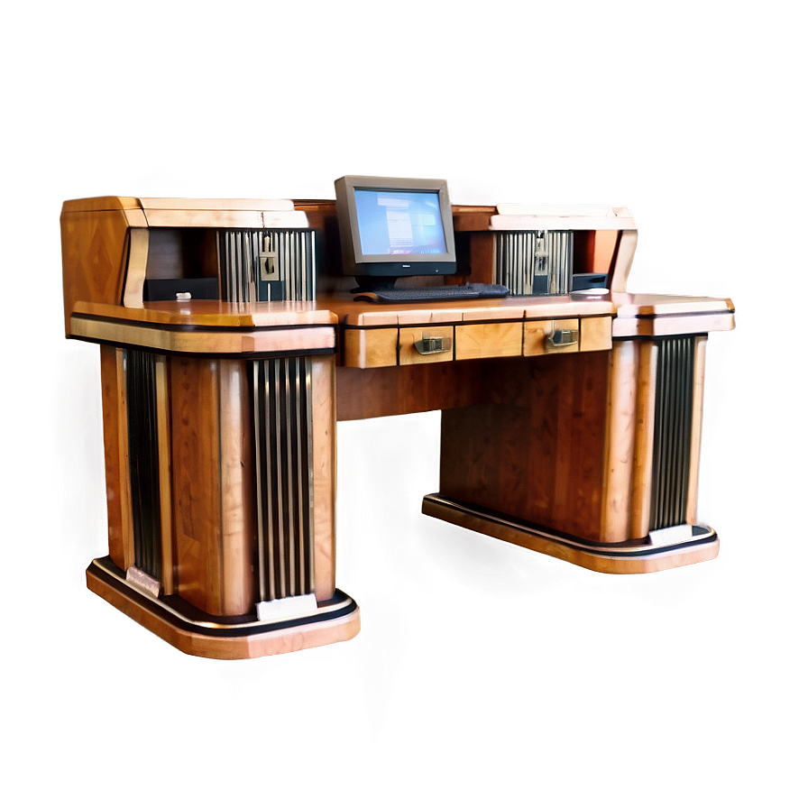 Art Deco Desk Png 43 PNG