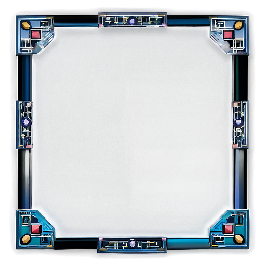 Art Deco Frame Design Png Pal PNG