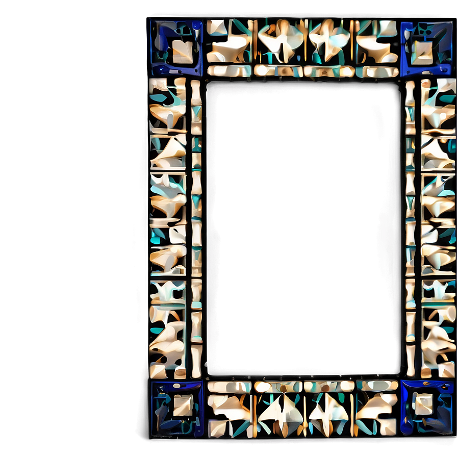 Art Deco Frame Png Bpc94 PNG