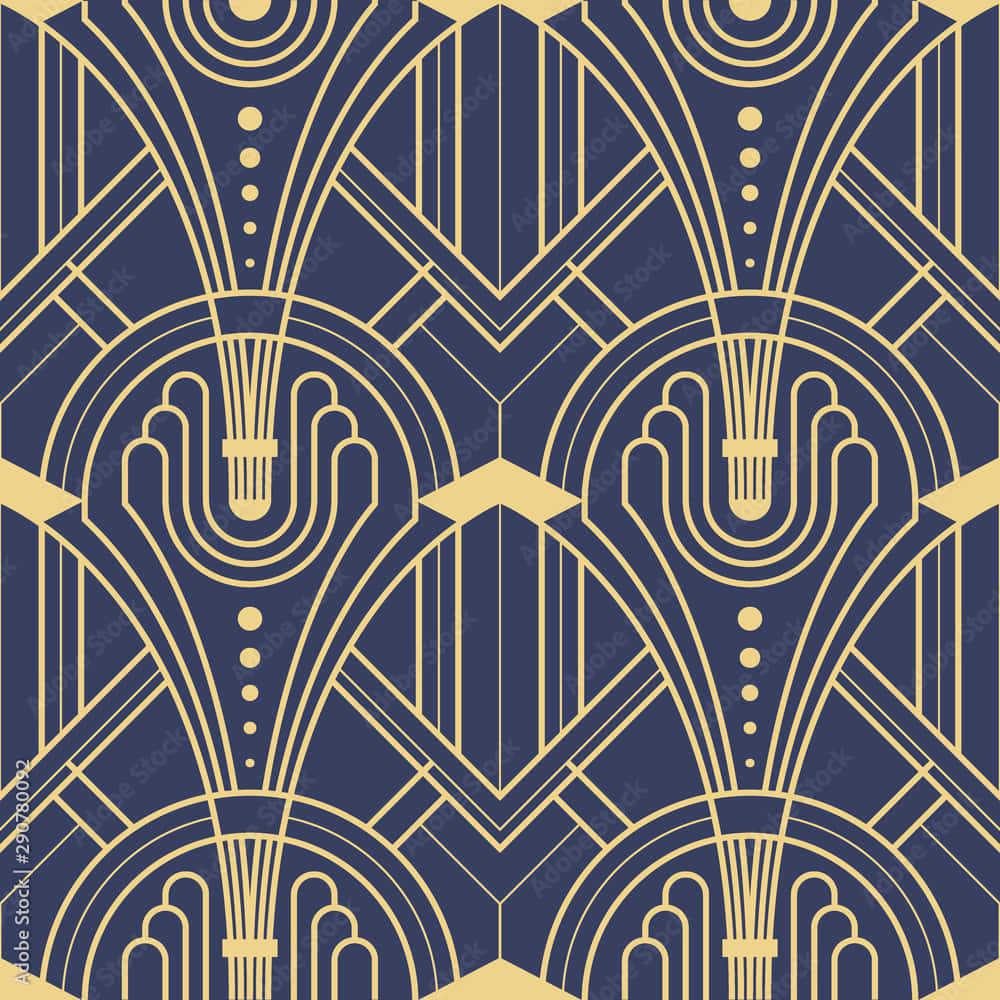 The Art-Deco inspired Iphone Wallpaper