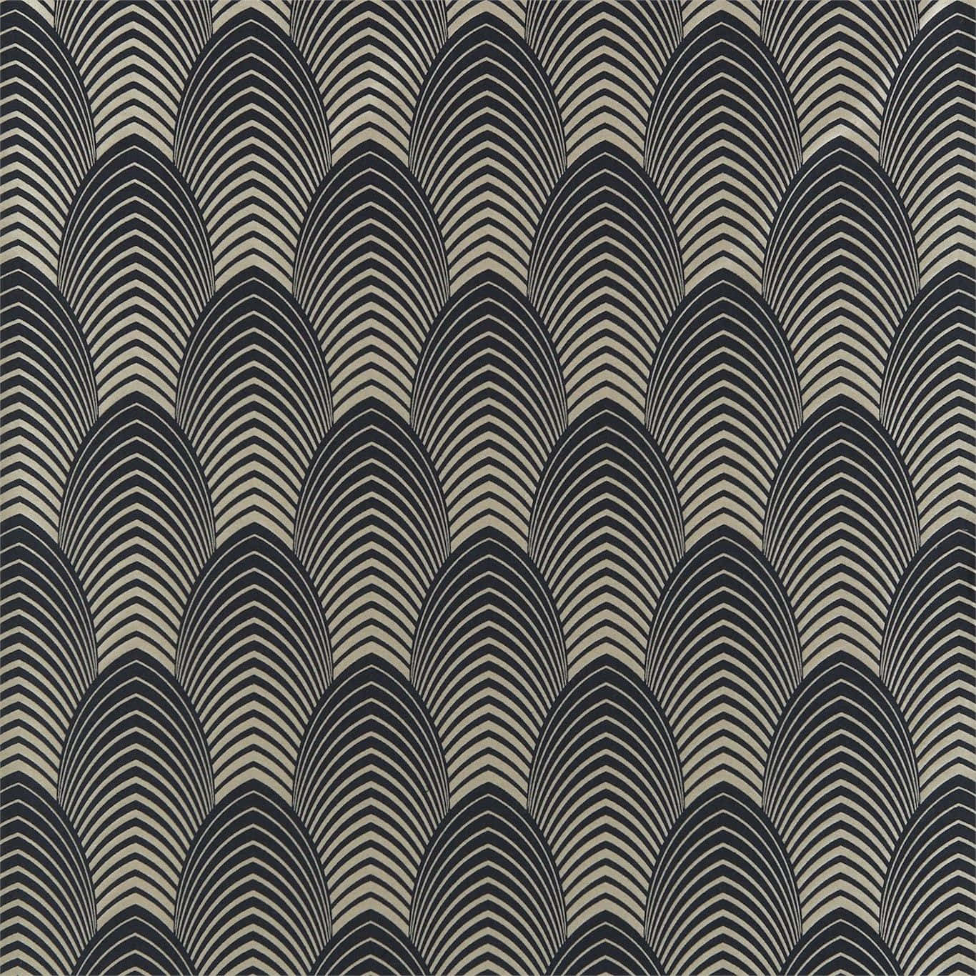 Curved Lines Art Deco Iphone Wallpaper