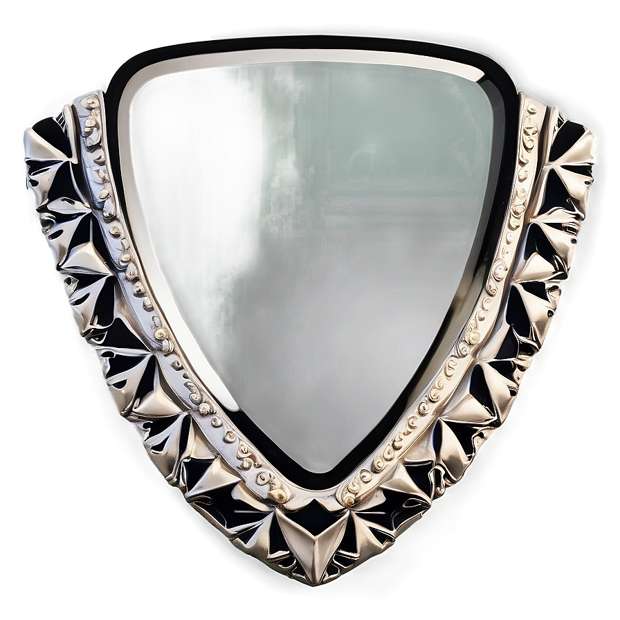 Art Deco Mirror Frame Png Vje PNG