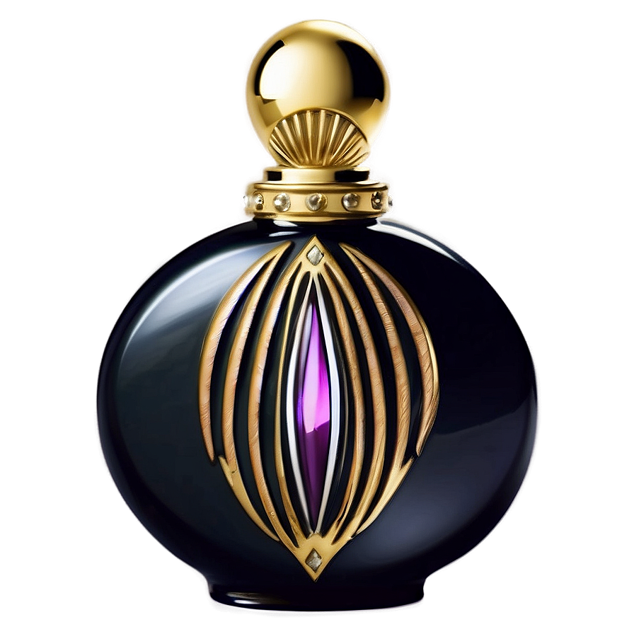 Art Deco Perfume Bottle Png Cpx56 PNG