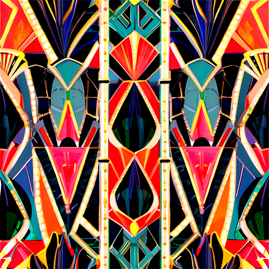 Art Deco Seamless Pattern Png 83 PNG