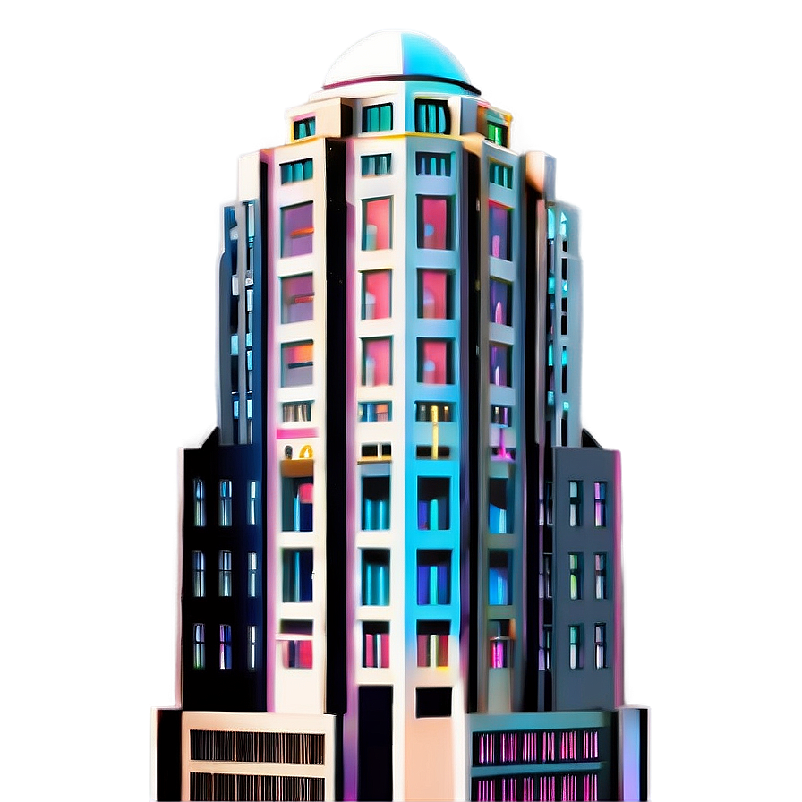 Art Deco Skyscraper Png 45 PNG