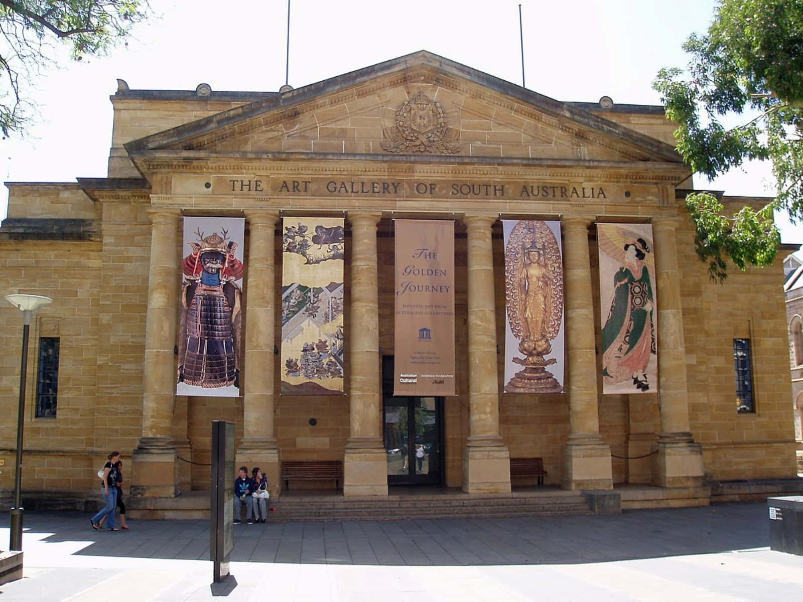 Art Galleryof South Australia Facade Wallpaper