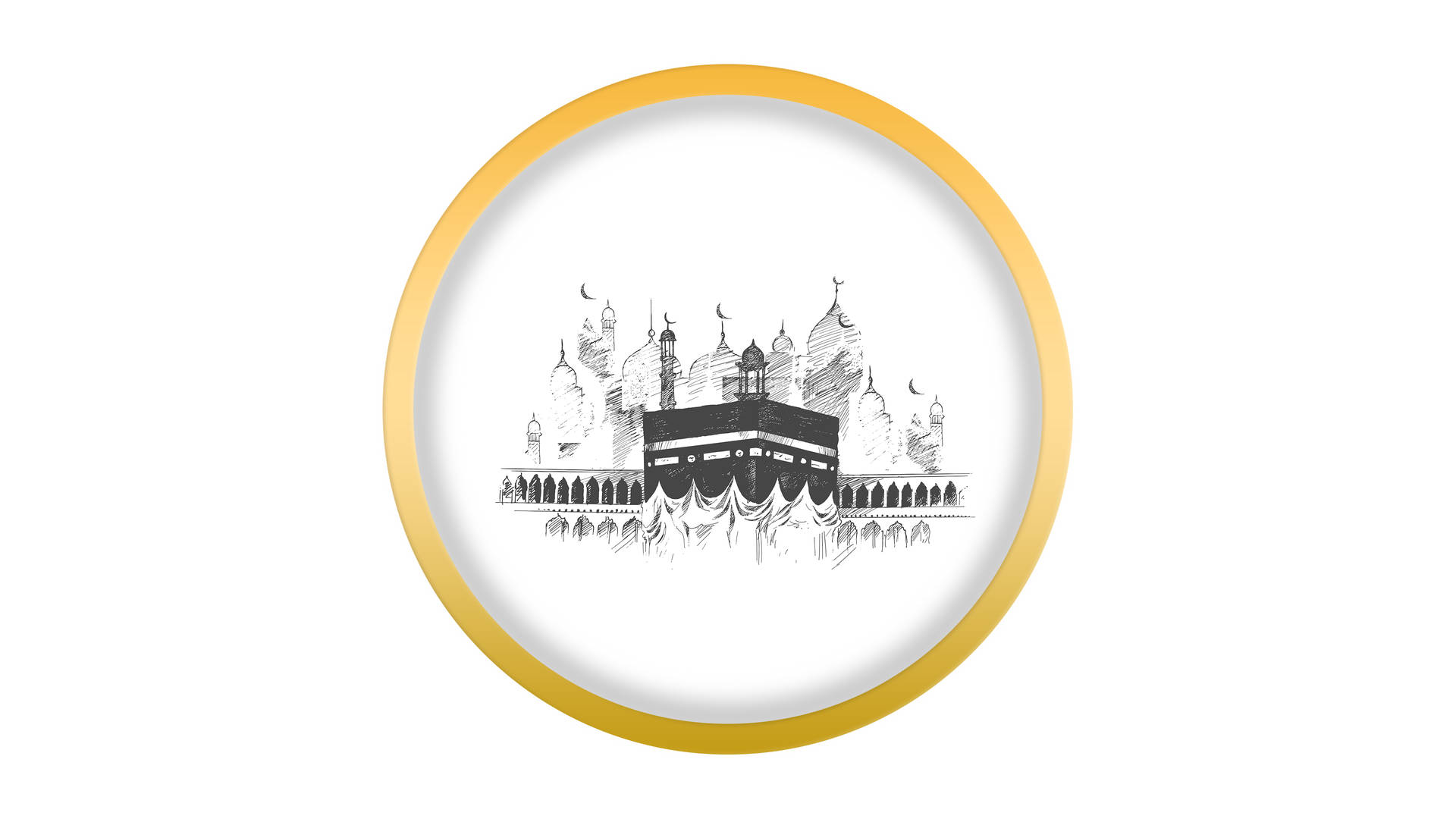 Art Illustration Of Kaaba Picture