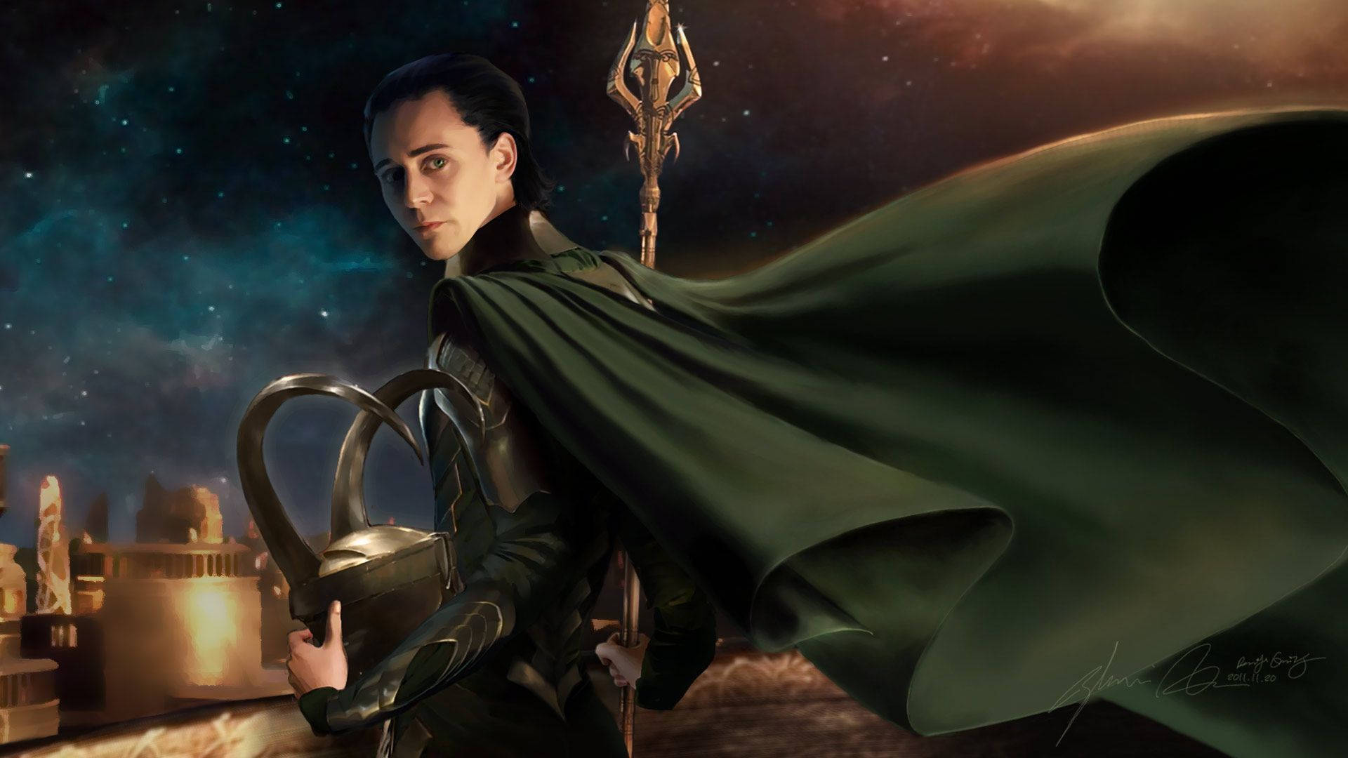 Art Loki In Asgard