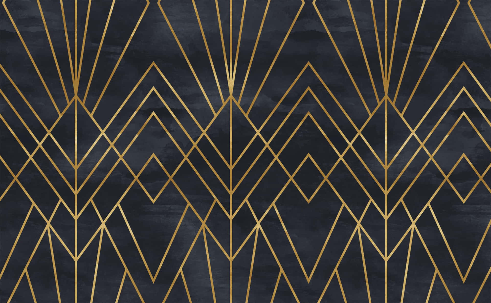 A Gold And Black Deco Wallpaper Wallpaper