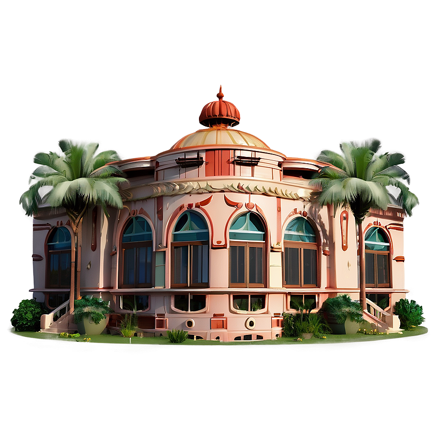 Art Nouveau Building Png Hhx PNG