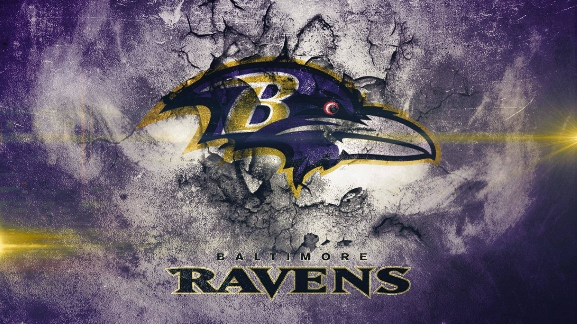 Artede Los Baltimore Ravens. Fondo de pantalla