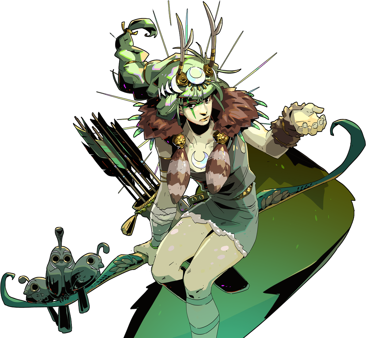 Artemis Hades Game Art PNG