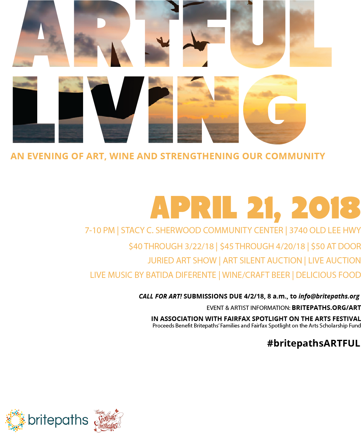 Artful Living Event Poster2018 PNG