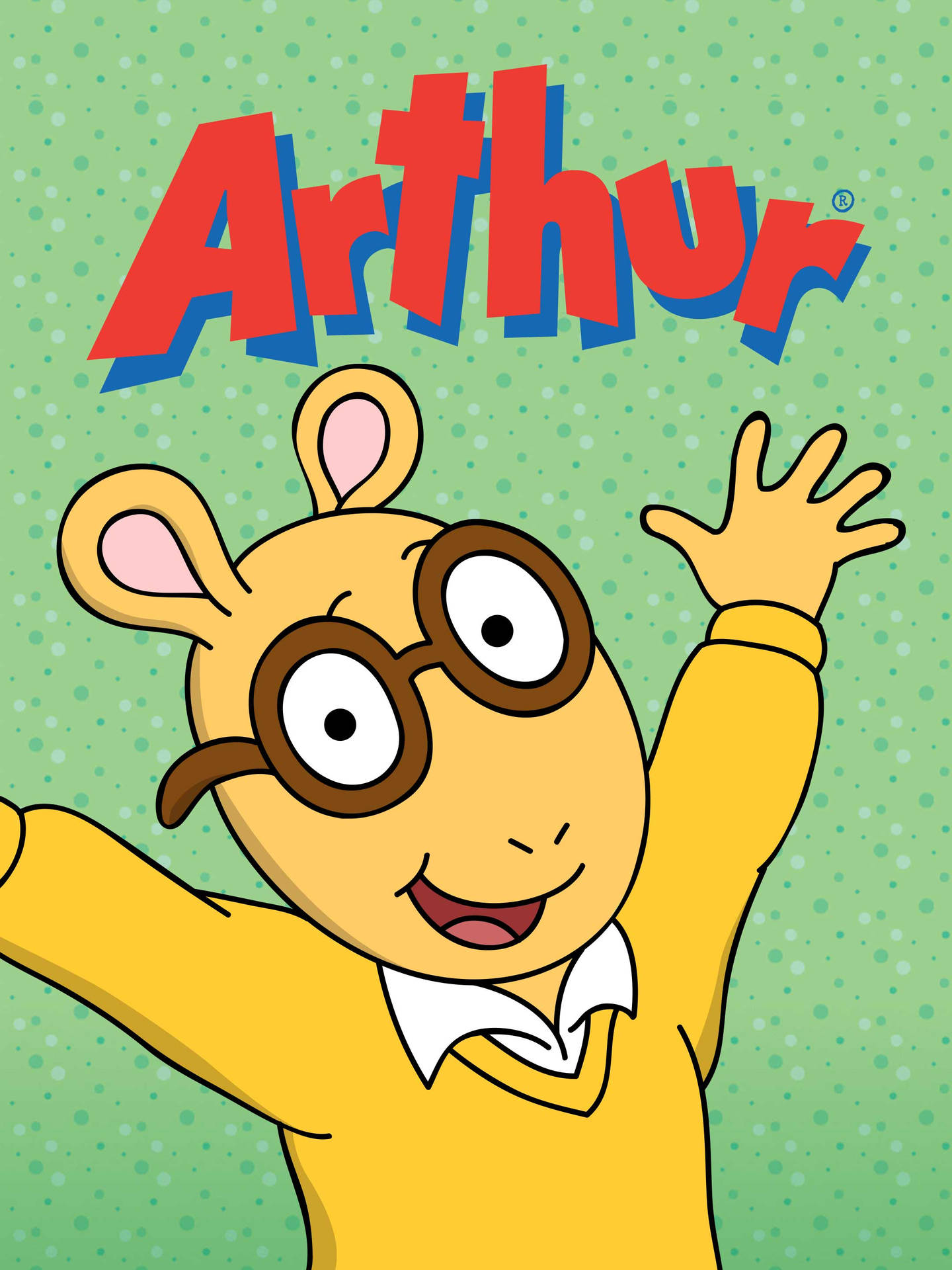 Arthur And His Brown Glasses Background