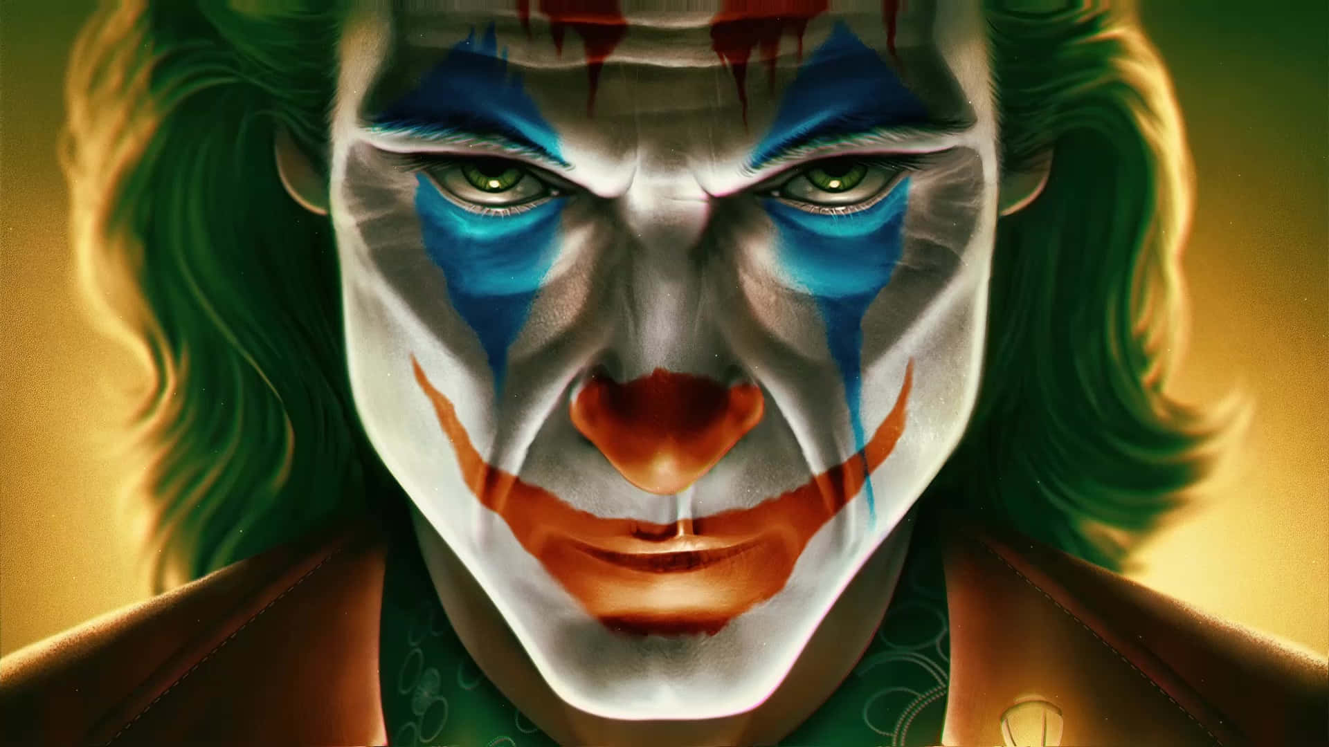 Arthur Fleck in Joker Costume Wallpaper