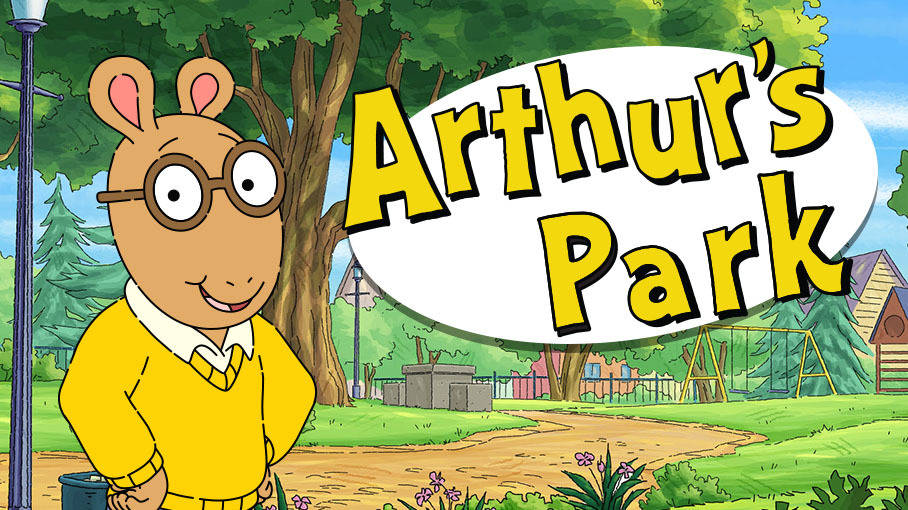 Arthur Poster In A Park Background