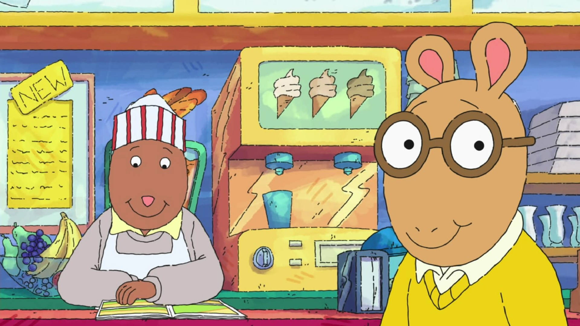 Arthur With Brain Wallpaper