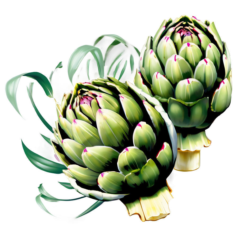 Download Artichoke Print Png Dne | Wallpapers.com