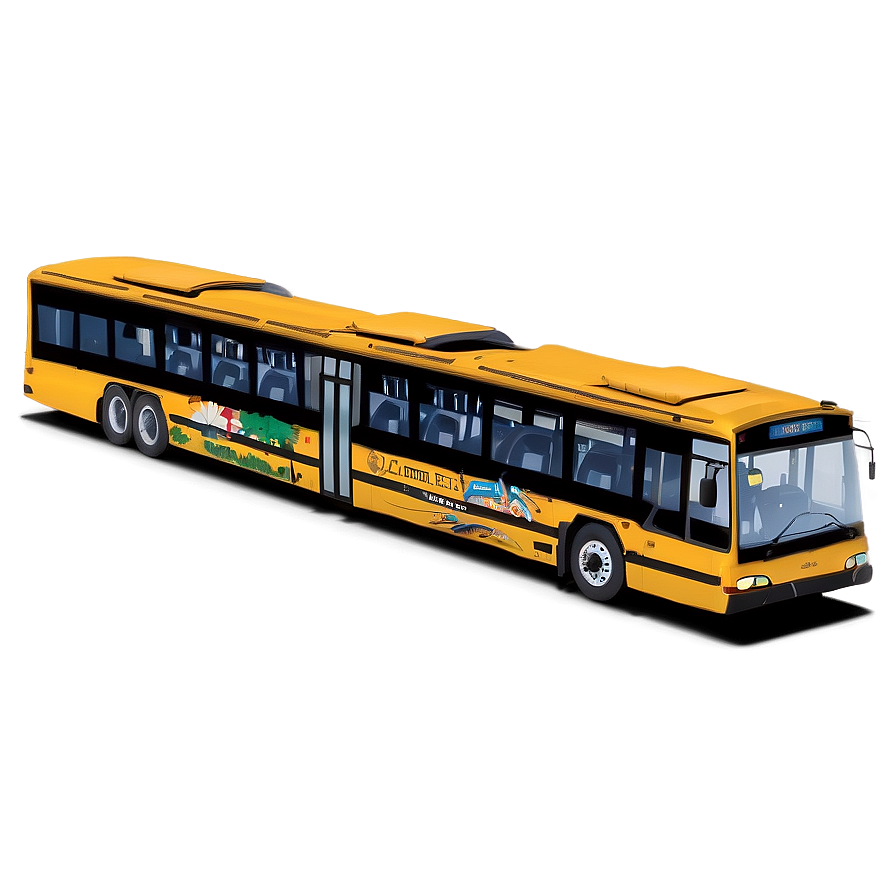 Articulated Bus Png Okm PNG