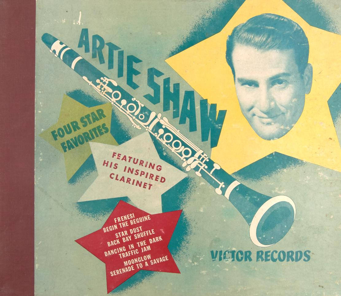 Artie Shaw Four Star Favorites 1943 Album Cover Wallpaper