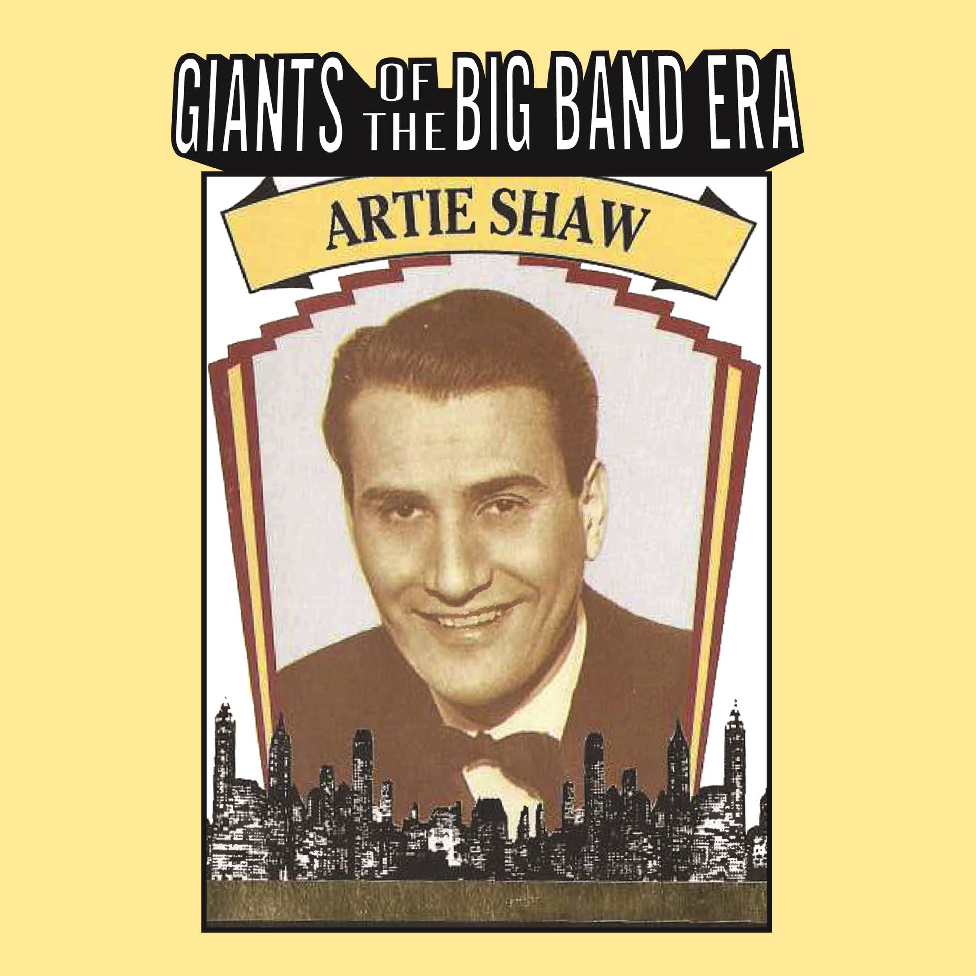 Artie Shaw - A Giant of the Big Band Era Album Cover Wallpaper