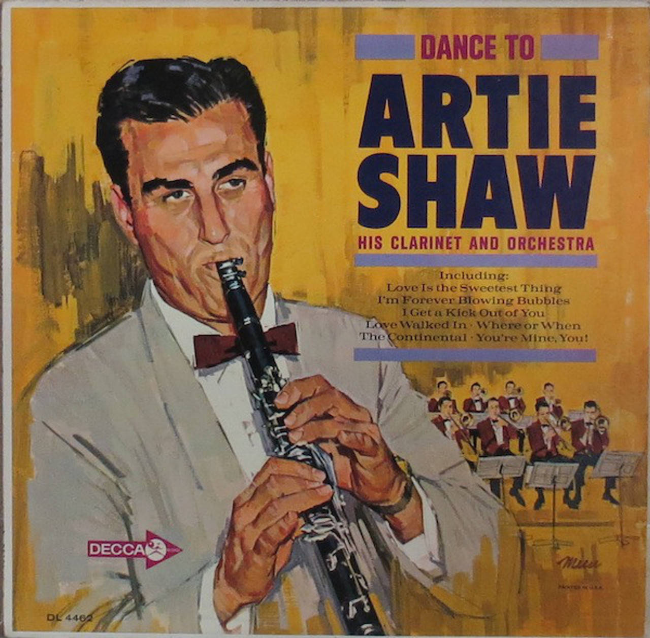 Vintage Artie Shaw Album Cover Wallpaper