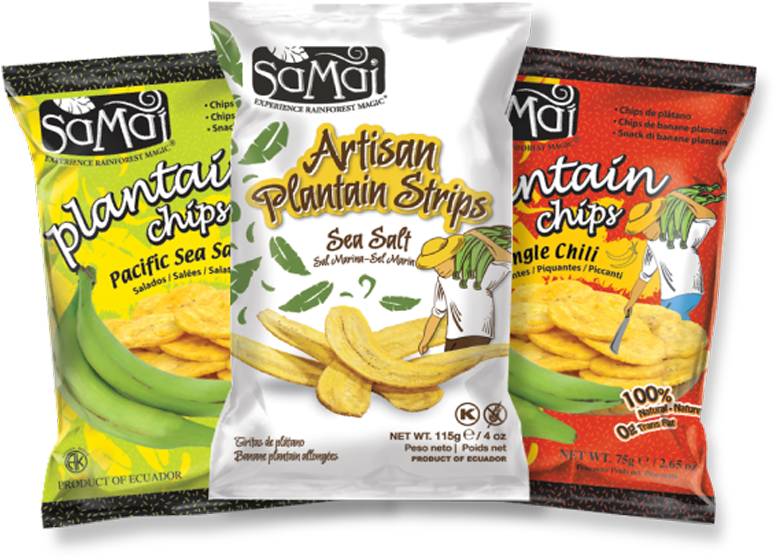 Artisan Plantain Chips Variety Packs PNG