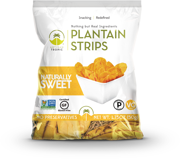 Artisan Tropic Plantain Strips Package PNG