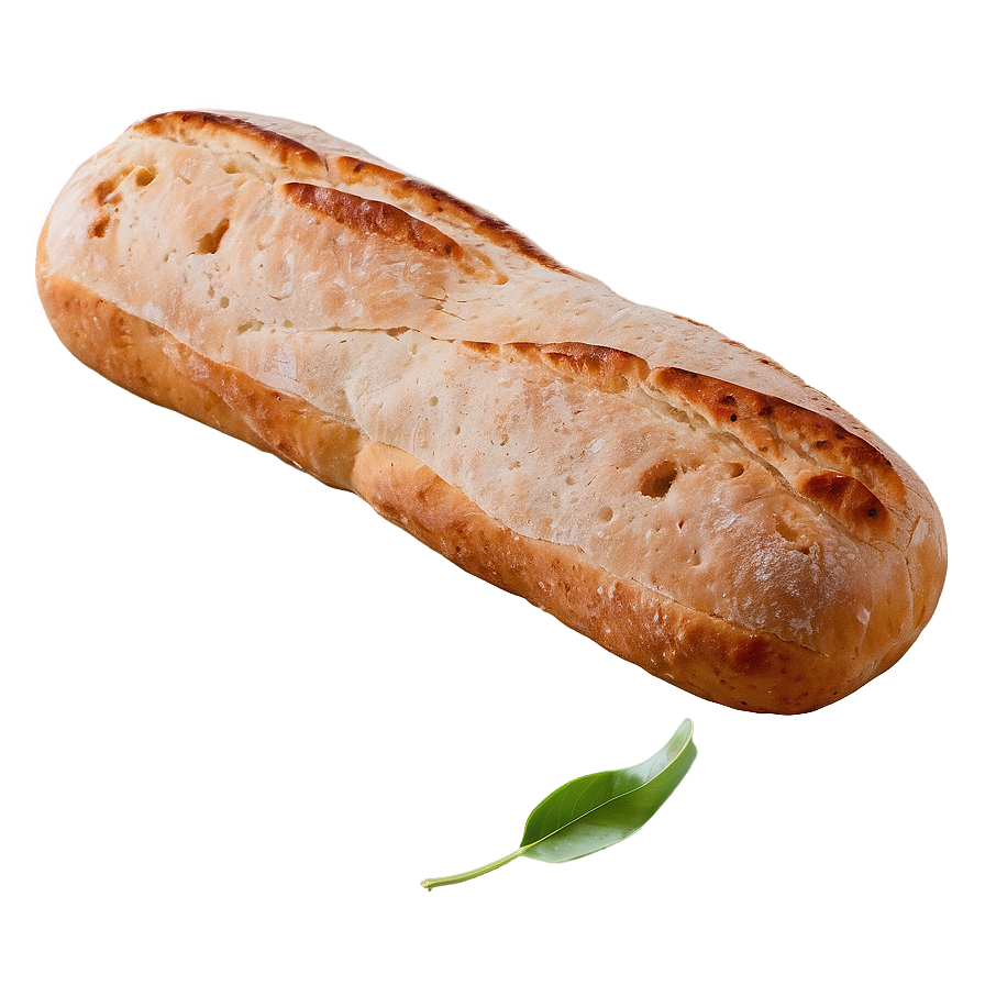 Artisanal Ciabatta Bread Png 05232024 PNG