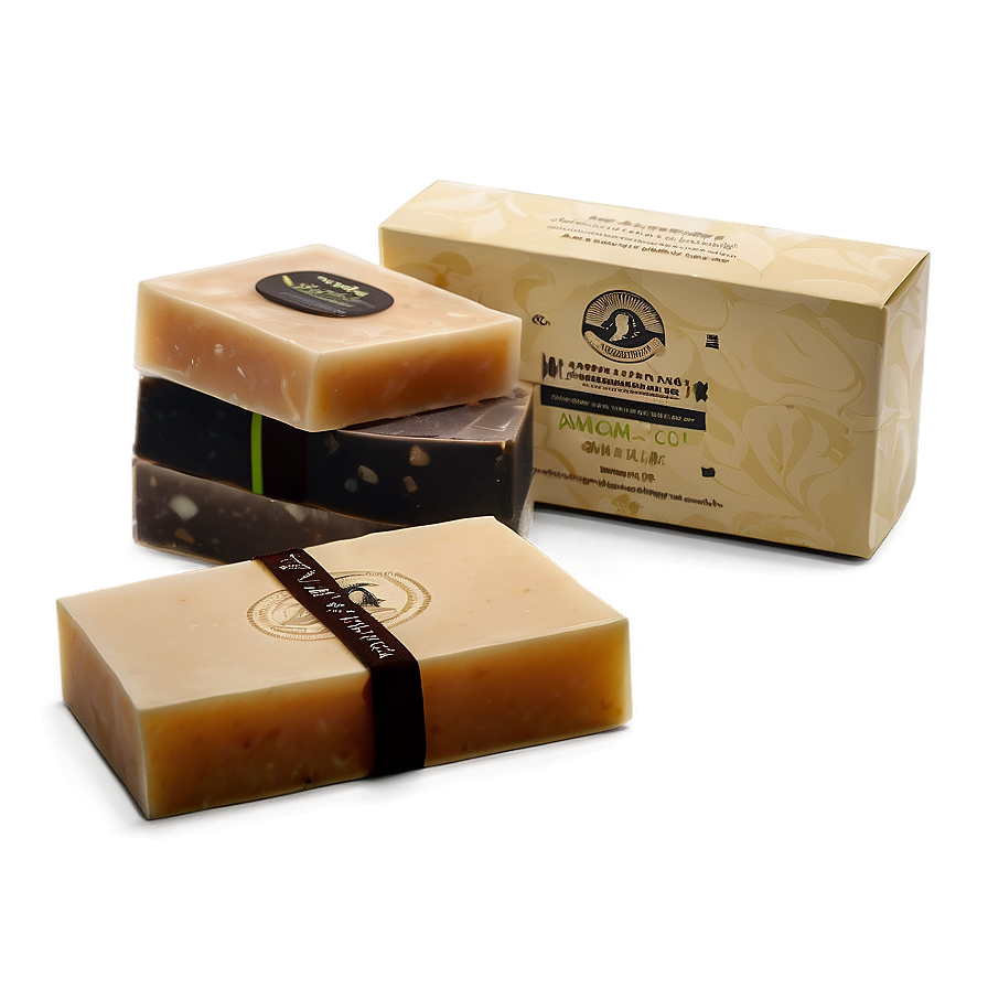 Artisanal Soap Set Png 05252024 PNG
