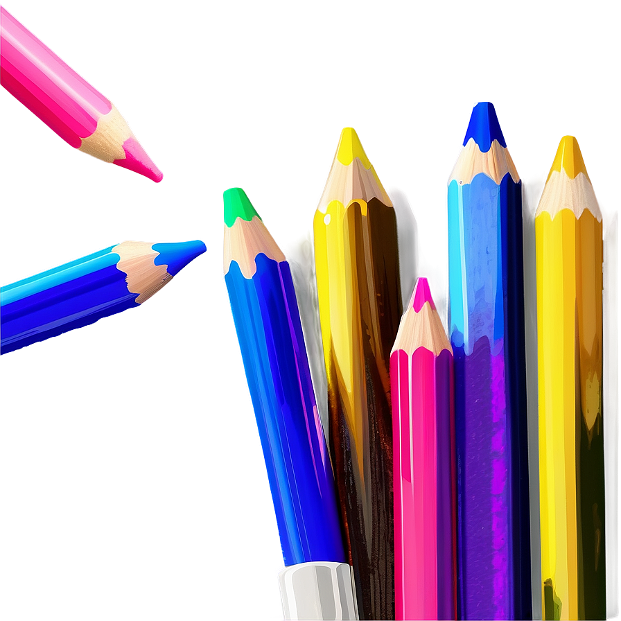 Artist Colored Pencils Png Abb PNG