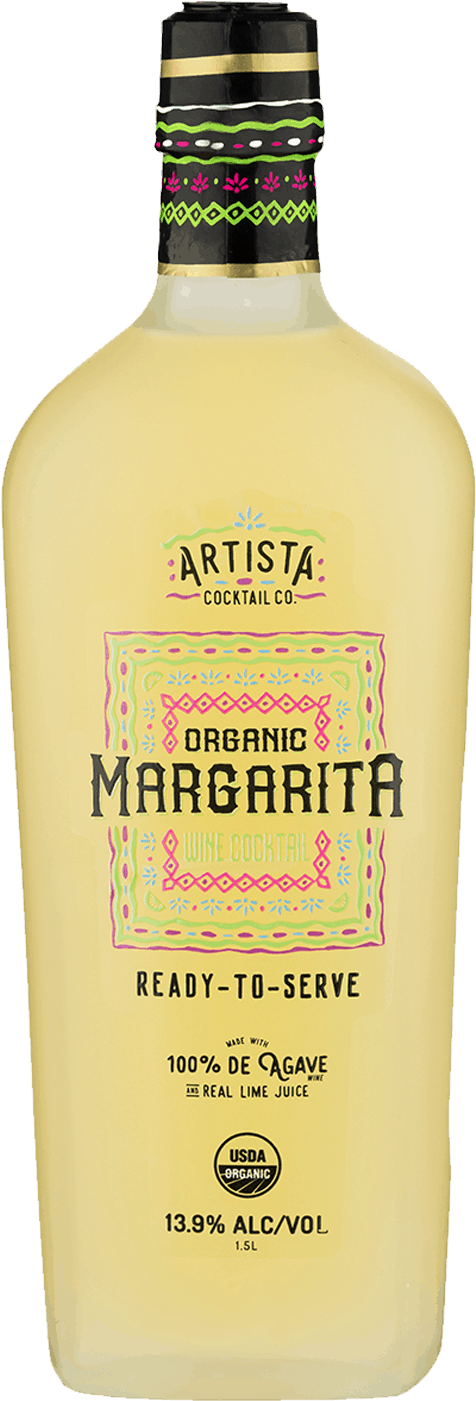 Artista Organic Margarita Bottle PNG