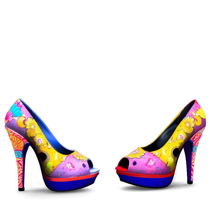 Artistic Abstract Heels Png Sbm PNG