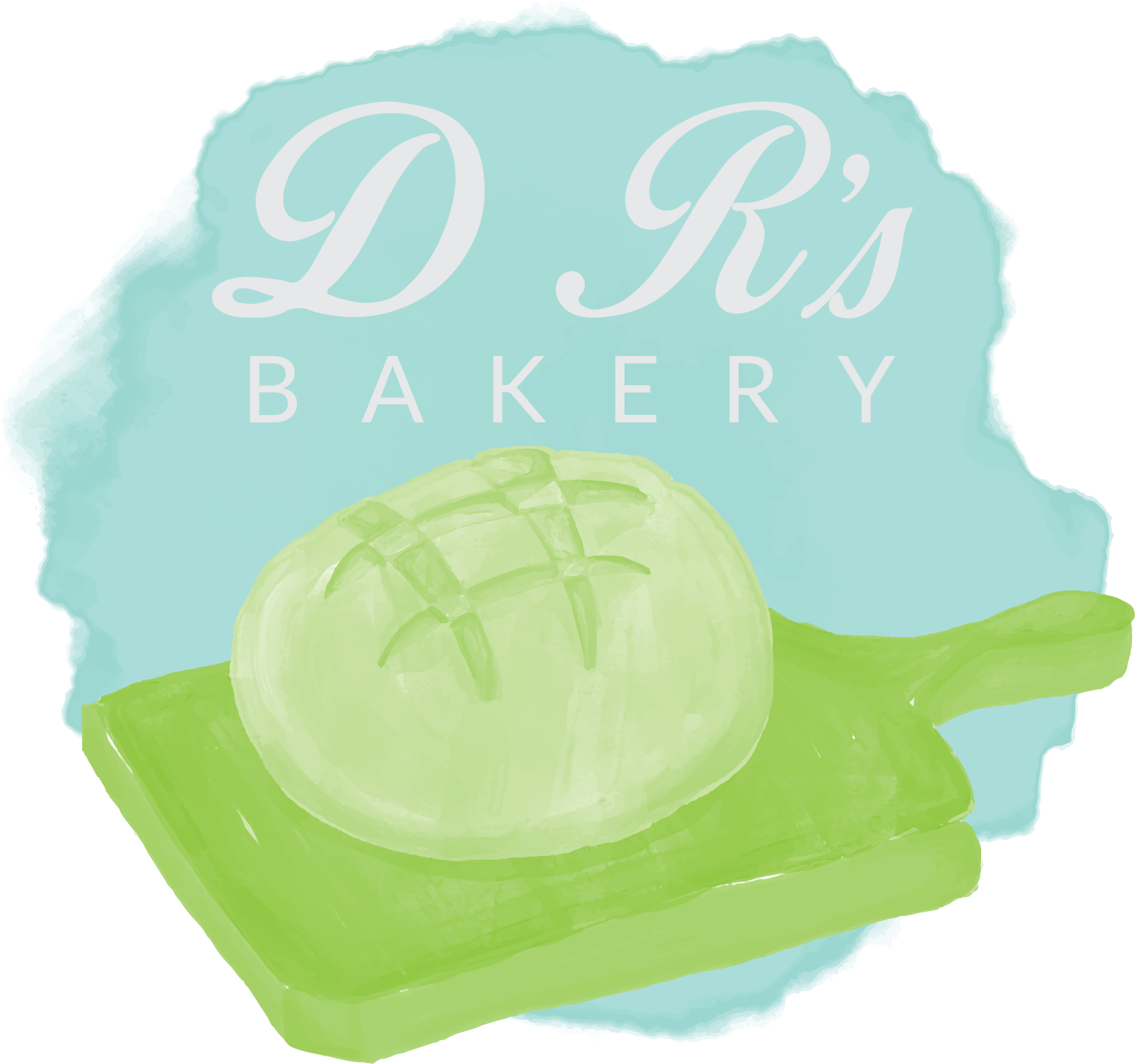 Artistic Bakery Logo Design PNG