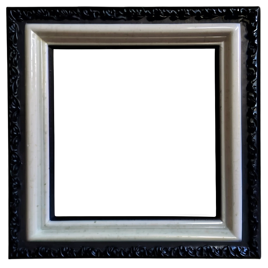 Artistic Black Frame Png Rjd28 PNG