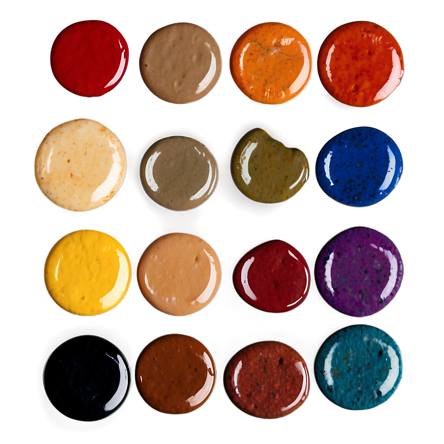 Artistic Color Palette Png 06212024 PNG