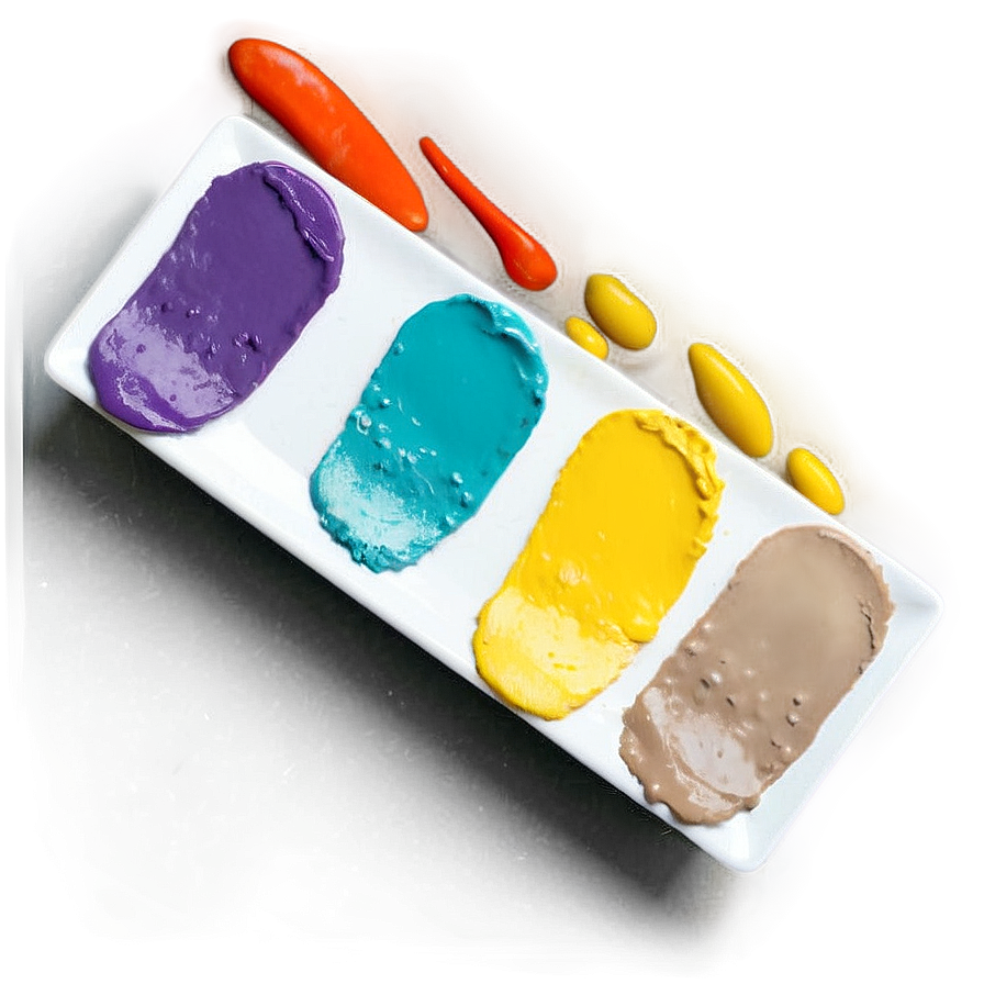 Artistic Color Palette Png 06272024 PNG