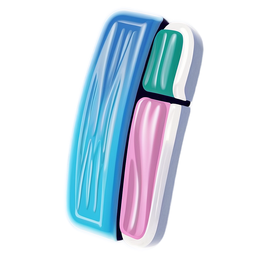Artistic Eraser Design Png 05252024 PNG