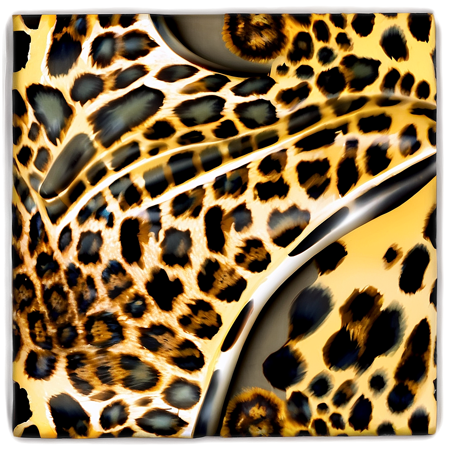 Artistic Leopard Pattern Png 05212024 PNG