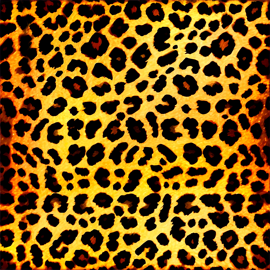 Artistic Leopard Pattern Png Iux PNG