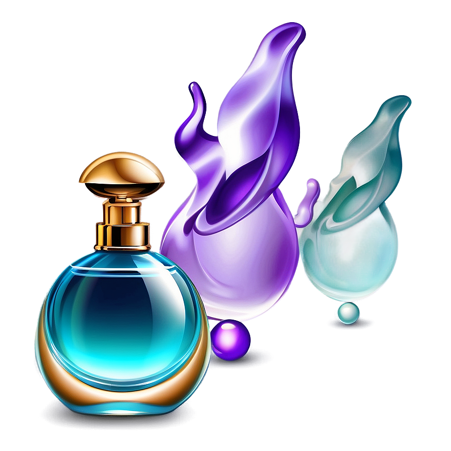 Artistic Perfume Bottle Illustration Png 81 PNG