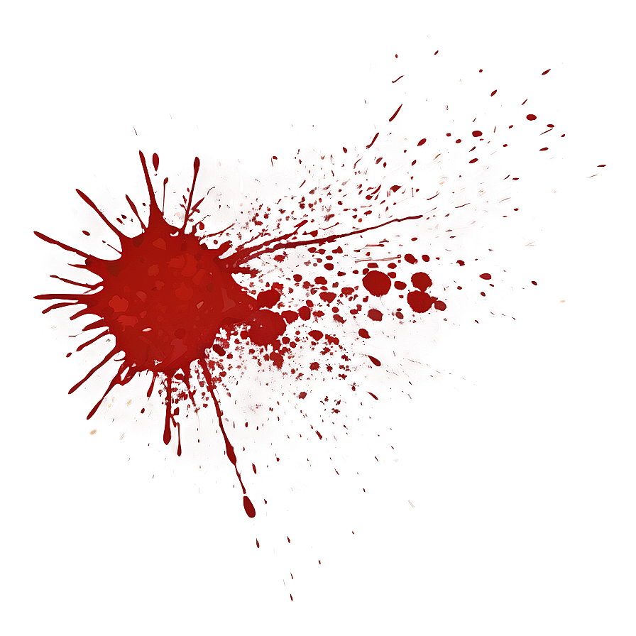 Artistic Red Splatter Png Lrm18 PNG