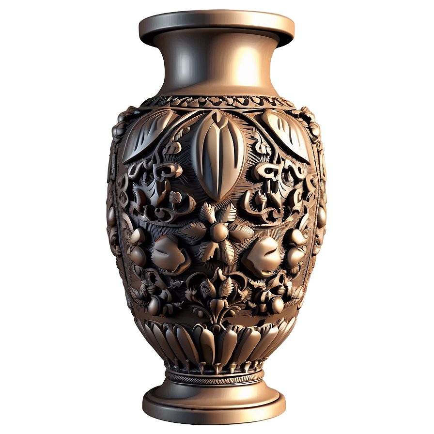 Artistic Urn Decoration Png 06132024 PNG