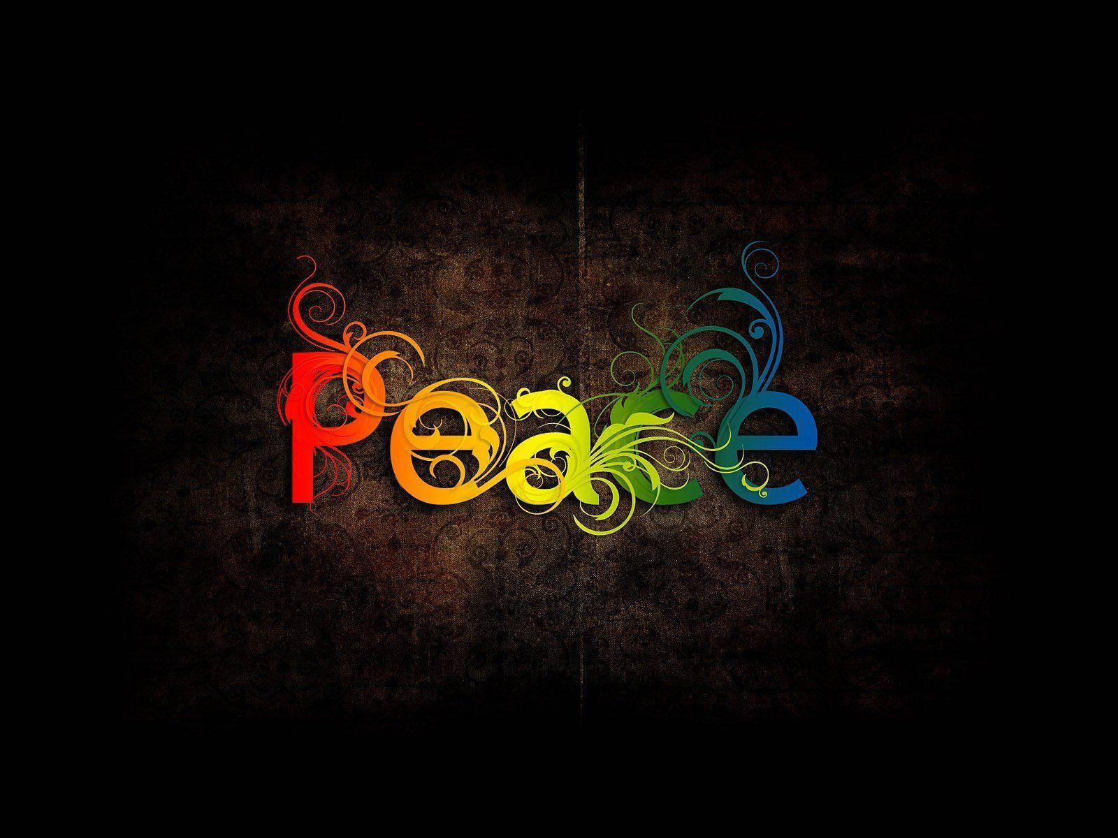 Download Artistic World Peace Wallpaper 