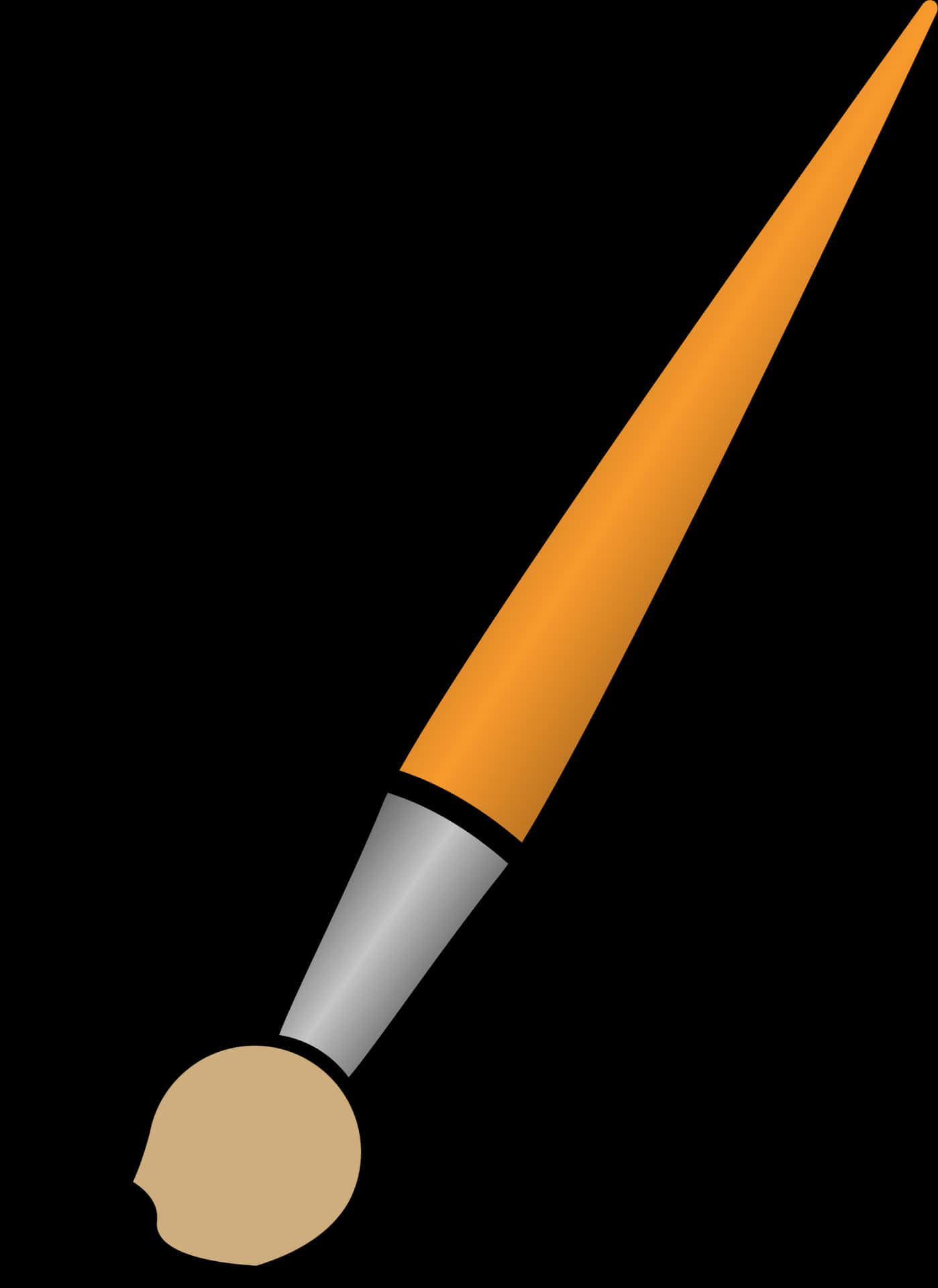 Artists Paint Brush Vector PNG