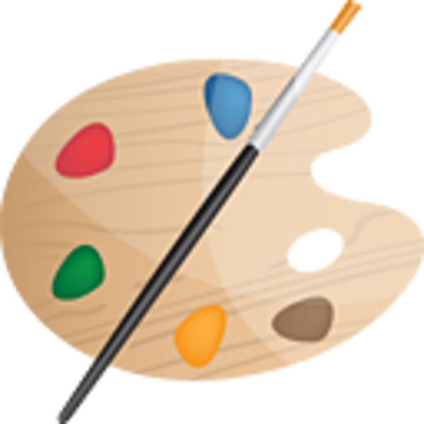Artists Paletteand Brush.png PNG