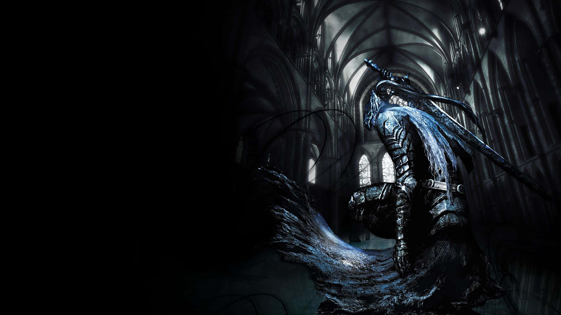 The mesmerizing Artorias The Abysswalker in action Wallpaper