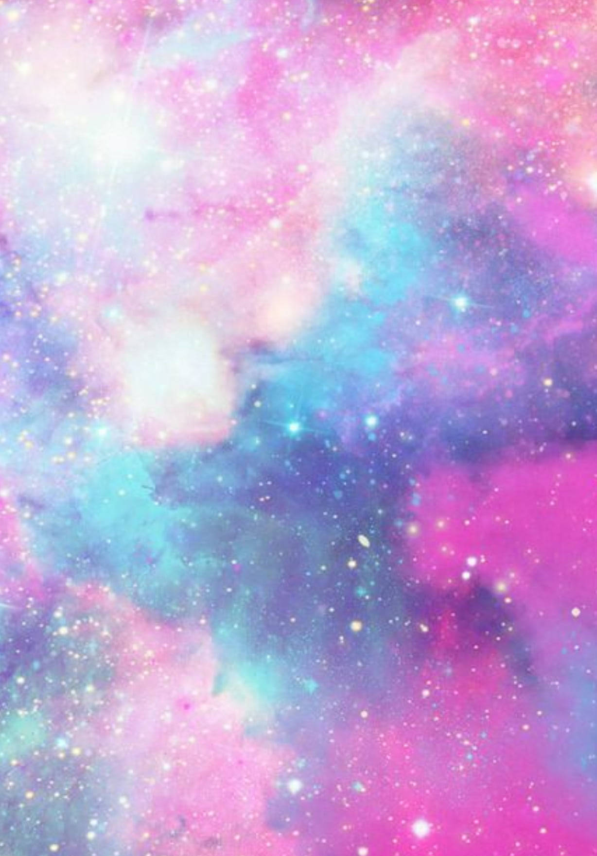 Artsy Pastel Galaxy Wallpaper