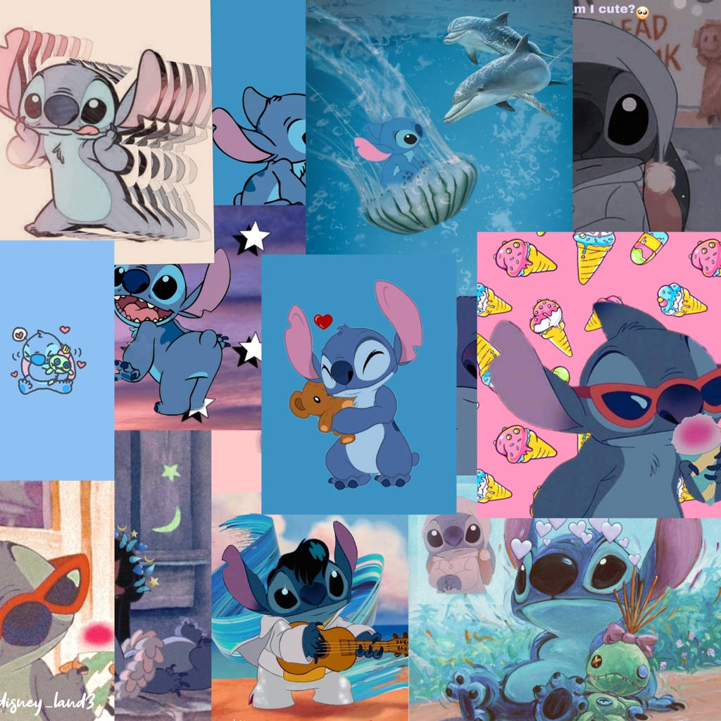 Artwork Of Stitch Collage
